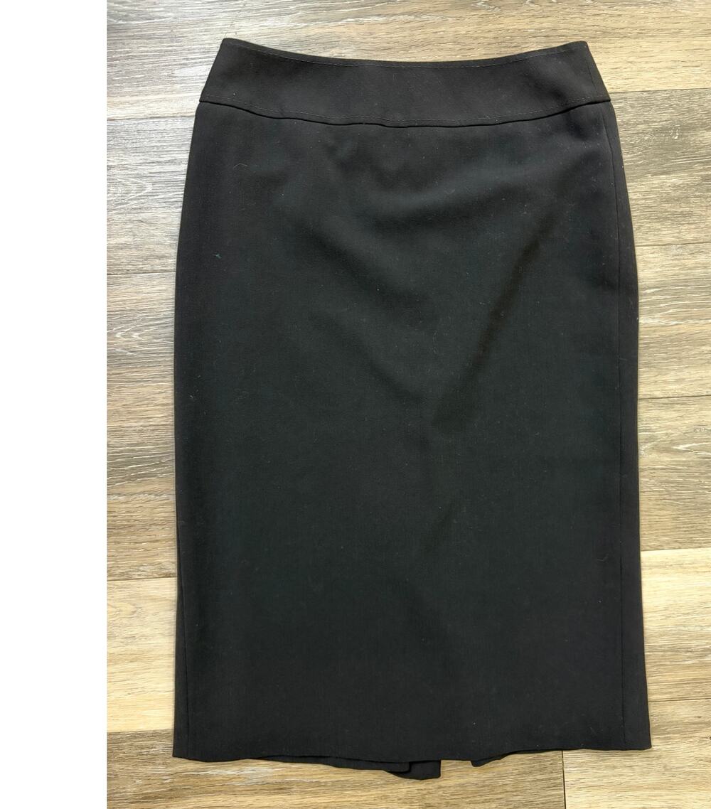 Long Tall Sally Black Pencil Skirt Size 10 Tall Career Work